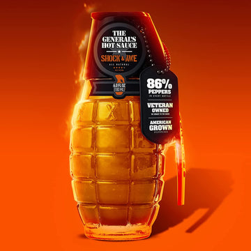 The General s Hot Sauce Super Grenade Bottle Pack of 6 product photo 4