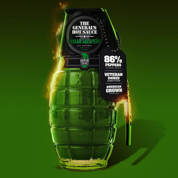 The General s Hot Sauce Super Grenade Bottle Pack of 6 product photo 6