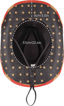 Vintage American Flag Cowboy Hat product photo 3