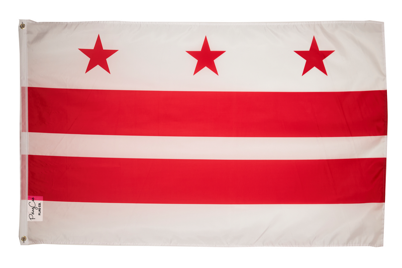 Washington DC Flag of Capital District of Columbia main product photo